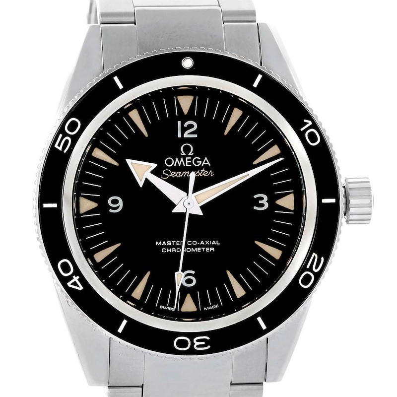 Omega Seamaster 300M Co-Axial Mens Watch 233.30.41.21.01.001 Box Card SwissWatchExpo