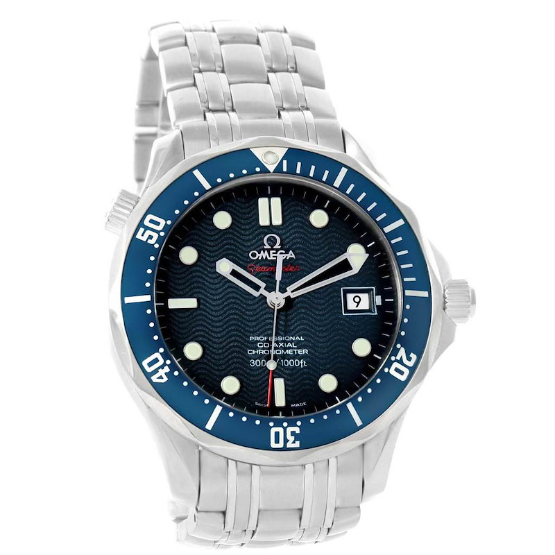 Omega Seamaster James Bond 300M Co-Axial 41mm Watch 2220.80.00 SwissWatchExpo