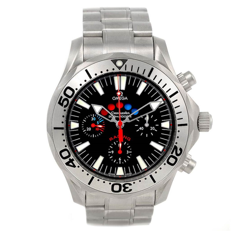 Omega Seamaster Regatta Racing Titanium Mens Watch 2269.52.00 Box Card SwissWatchExpo