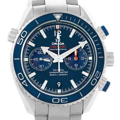 Photo of Omega Planet Ocean Steel Watch 215.30.46.51.03.001 Box Card Strap