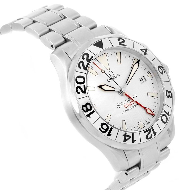 時計 OMEGA Seamaster GMT 2538.20.00 300M Omega Seamaster Stainless Steel 2538.20.00 | Stock 63410