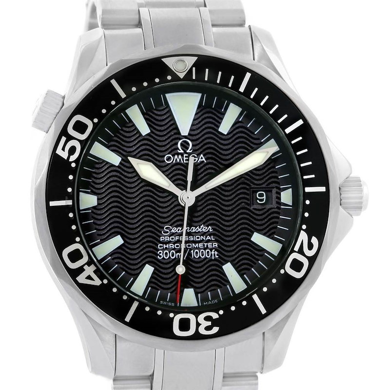 Omega Seamaster 41mm 300M Automatic Mens Watch 2254.50.00 Box Papers SwissWatchExpo