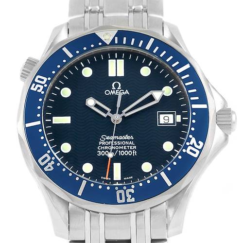 Photo of Omega Seamaster 41 Blue Dial Stainless Steel Mens Watch 2531.80.00