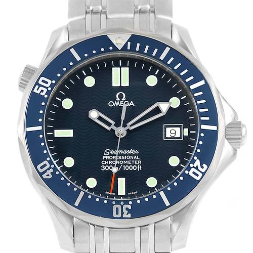 Photo of Omega Seamaster 41 Blue Dial Stainless Steel Mens Watch 2531.80.00