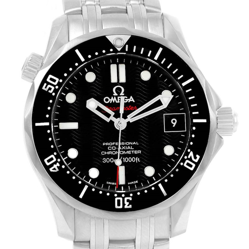 Omega Seamaster James Bond Steel Mens Watch 212.30.41.20.01.002 Box Card SwissWatchExpo