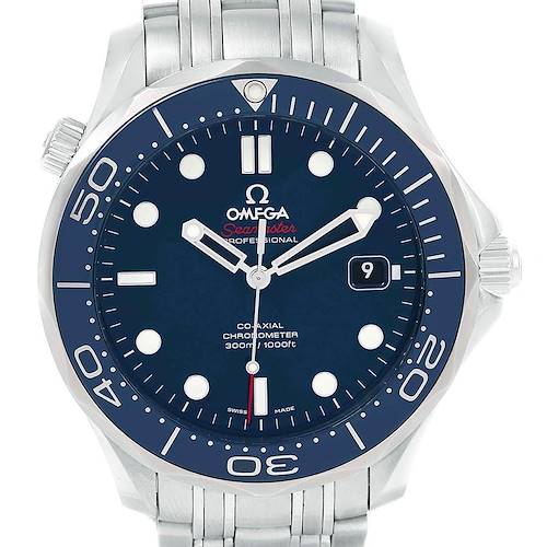 Photo of Omega Seamaster 41 300m Co-Axial Watch 212.30.41.20.03.001 Box Card