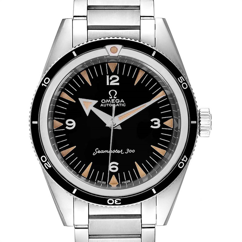 Omega Seamaster 300 The 1957 Trilogy Limited Watch 234.10.39.20.01.001 Box Card SwissWatchExpo