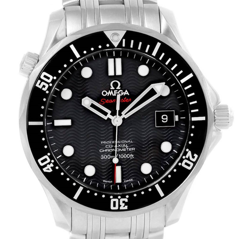 Omega Seamaster James Bond Steel Mens Watch 212.30.41.20.01.002 SwissWatchExpo