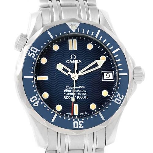 Photo of Omega Seamaster Midsize 36mm Blue Wave Dial Unisex Watch 2551.80.00