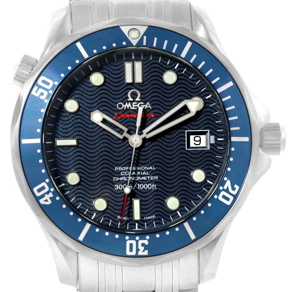 Omega Seamaster Bond 300M Co-Axial Watch 2220.80.00 Box Card ...