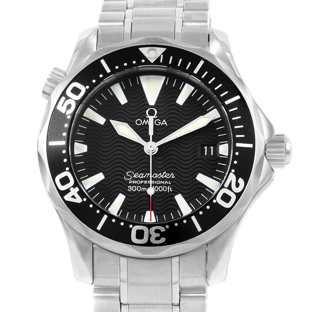 Omega Seamaster Midsize 36 Quartz Steel Mens Watch 2262.50 ...