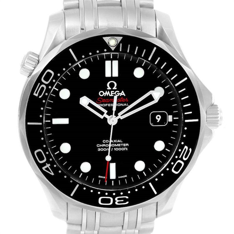 Omega Seamaster 41 Co-Axial Mens Watch 212.30.41.20.01.003 Box Card SwissWatchExpo