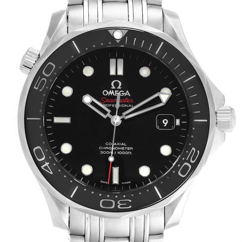 Omega Seamaster Co-Axial Mens Watch 212.30.41.20.01.003 Box Card SwissWatchExpo