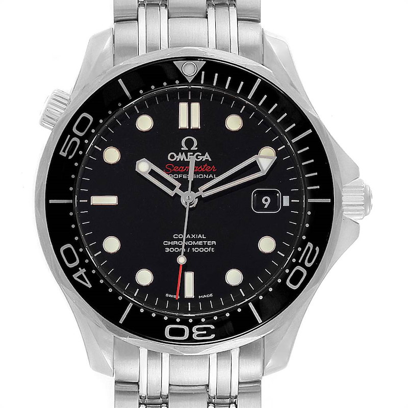 Omega Seamaster 40 Co-Axial Mens Watch 212.30.41.20.01.003 Box Card SwissWatchExpo