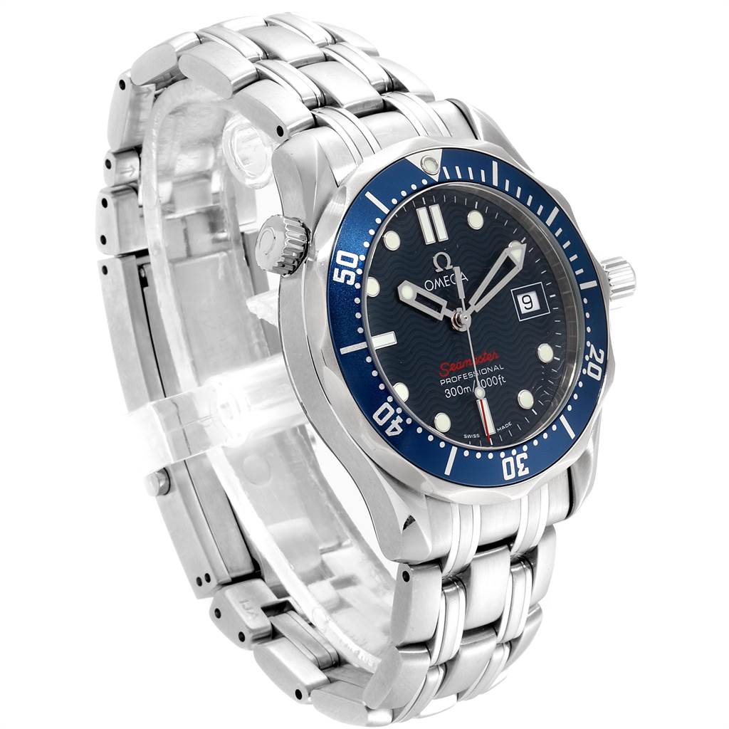 Omega Seamaster 300M Blue Wave Dial Midsize Watch 2223.80 ...