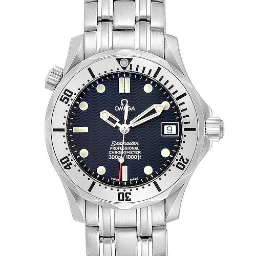 Photo of Omega Seamaster Midsize 36 Blue Dial Automatic Steel Watch 2552.80.00