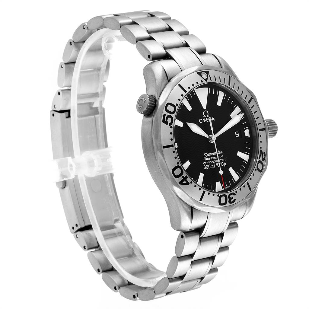 Omega Seamaster 41 Black Dial Titanium Mens Watch 2231.50 ...