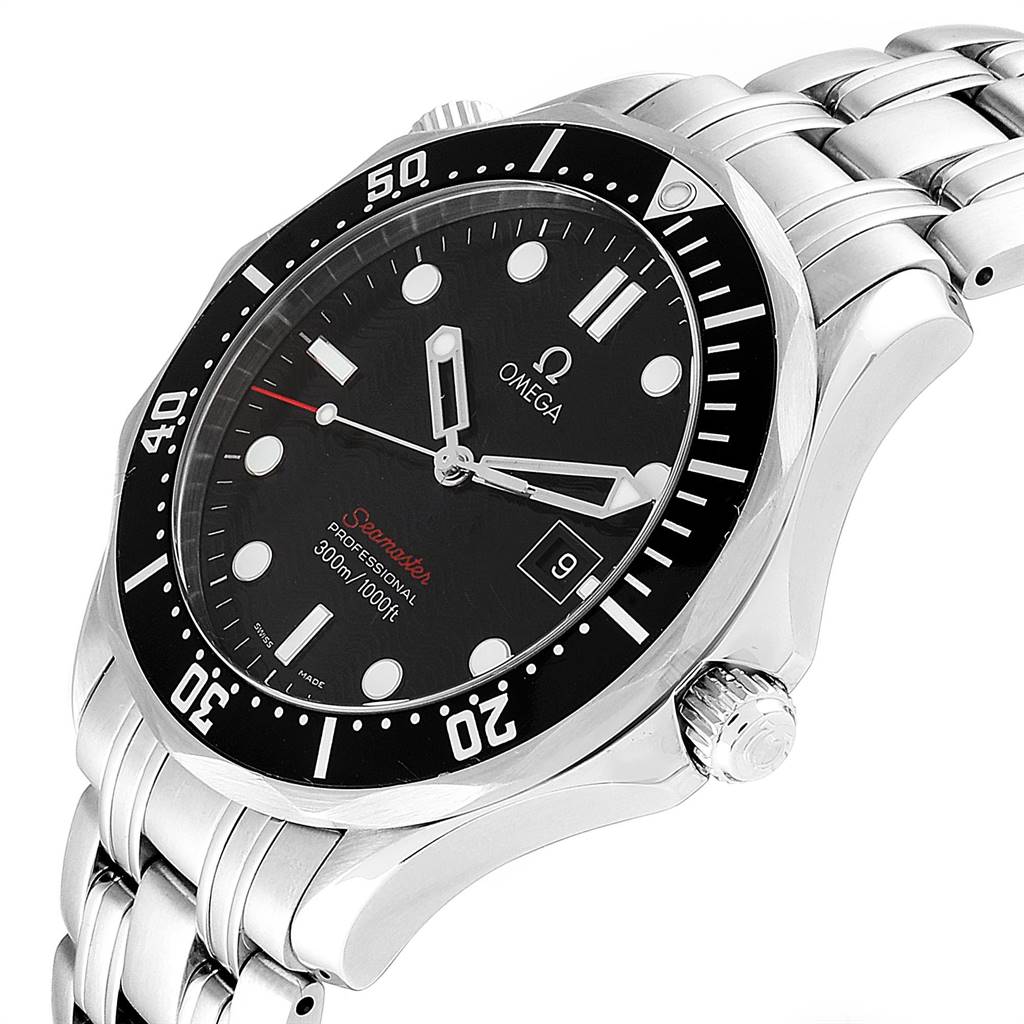 Omega Seamaster 300M Black Dial Steel Mens Watch 212.30.41.61.01.001 ...