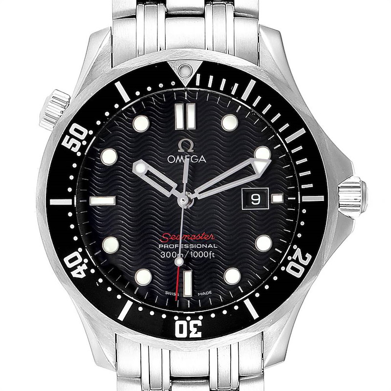 Omega Seamaster 300M Black Dial Steel Mens Watch 212.30.41.61.01.001 SwissWatchExpo