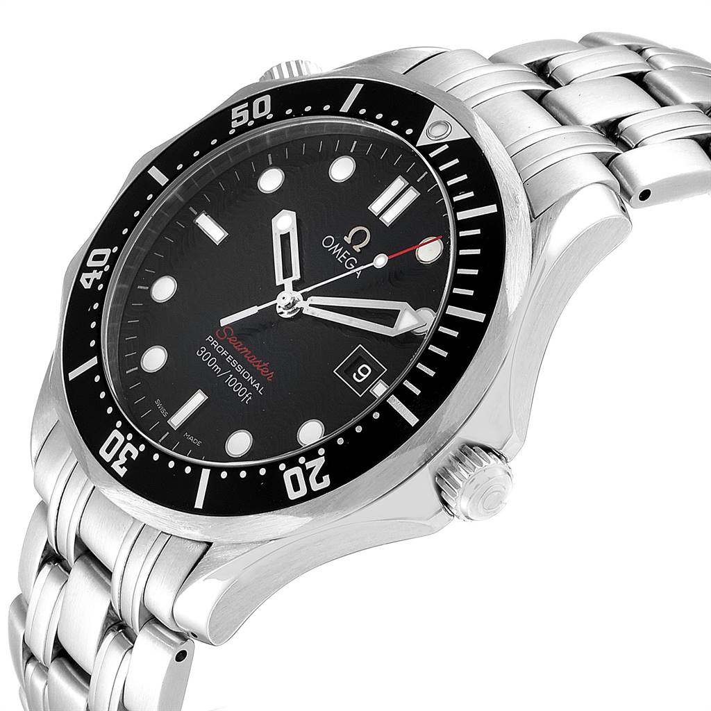 Omega Seamaster 300M Black Dial Steel Mens Watch 212.30.41.61.01.001 ...