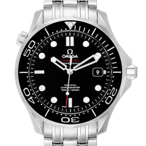 Photo of Omega Seamaster 40 Co-Axial Black Dial Mens Watch 212.30.41.20.01.003
