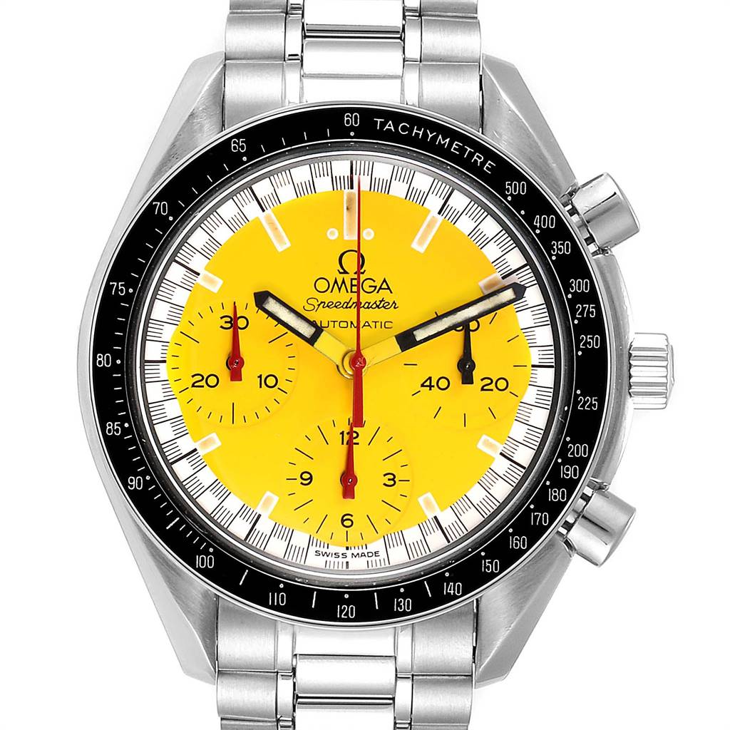 omega speedmaster racing yellow