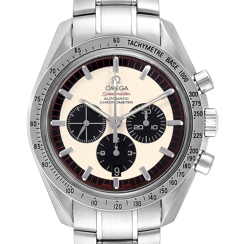 Omega Speedmaster Schumacher Limited Edition Steel Mens Watch 3559.32.00 SwissWatchExpo