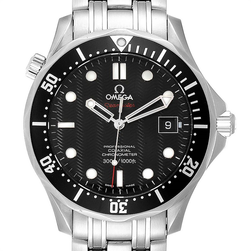 Omega Seamaster James Bond Steel Mens Watch 212.30.41.20.01.002 SwissWatchExpo