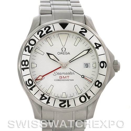 Photo of Omega Seamaster GMT Men's Watch 2538.20.00 Great White