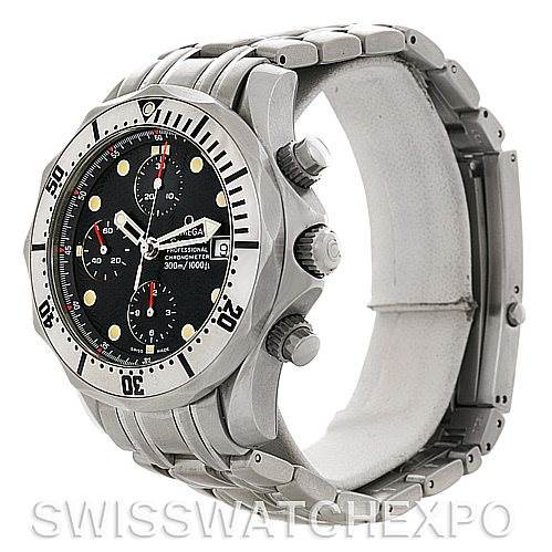 Omega Seamaster Chronograph Automatic Mens Watch 2598.80.00 SwissWatchExpo