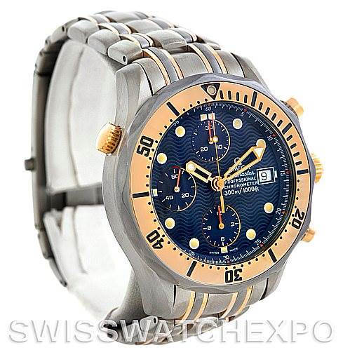 omega seamaster chronograph rose gold