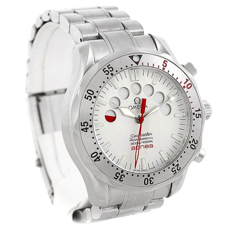 Omega Seamaster Apnea Jacques Mayol Watch 2595.30.00 SwissWatchExpo