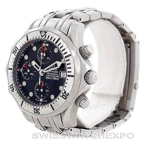 Omega Seamaster Chronograph Autiomatic Mens Watch 2598.80.00 SwissWatchExpo