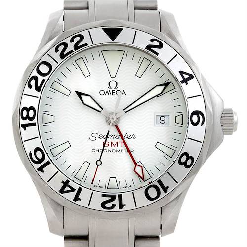 Photo of Omega Seamaster GMT Great White Mens Watch 2538.20.00