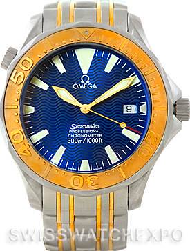 Photo of Omega Seamaster Steel Yellow Gold Automatic Watch 2455.80.00