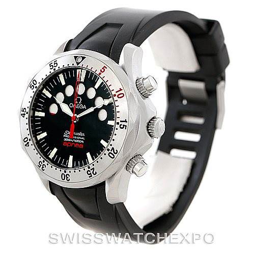 Omega Seamaster Apnea Jacques Mayol Watch 2595.30.00 SwissWatchExpo