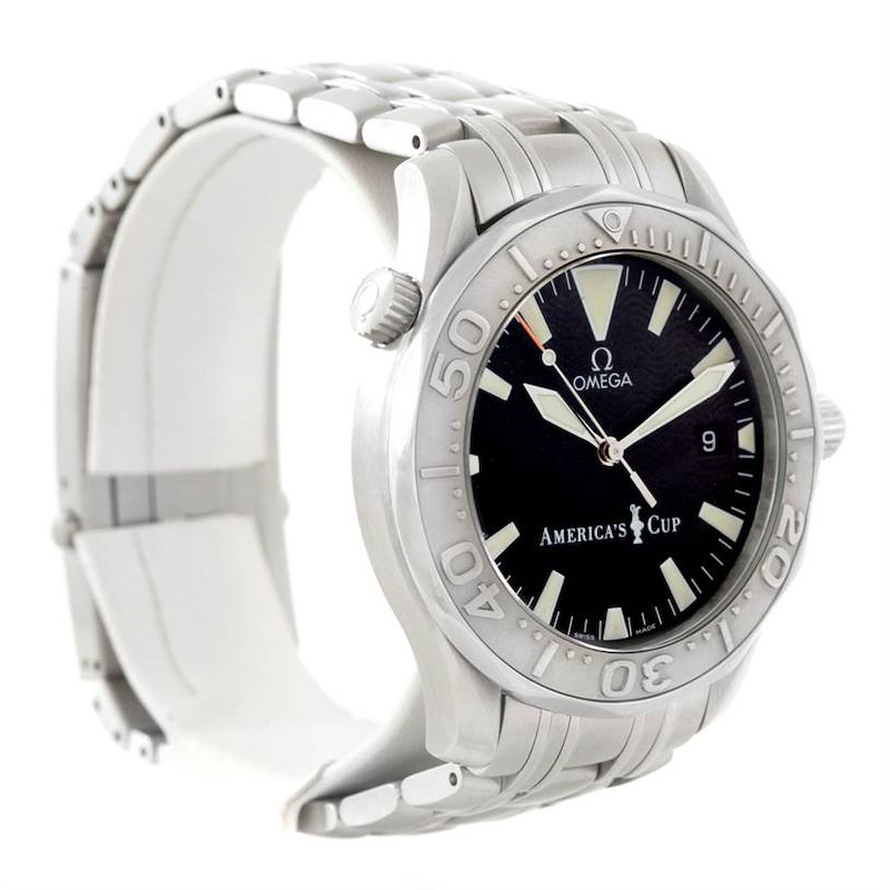 Omega Seamaster America's Cup Limited Edition Watch 2533.50.00 SwissWatchExpo