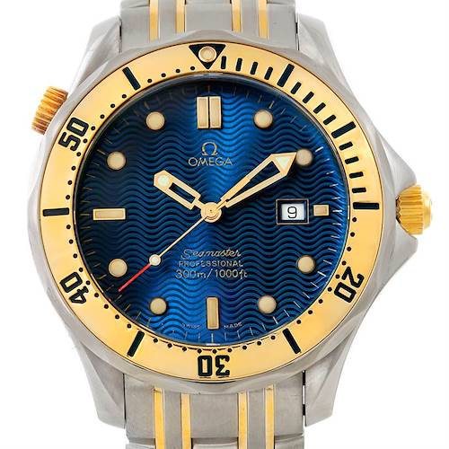 Photo of Omega Seamaster 300M Steel Yellow Gold Quartz Watch