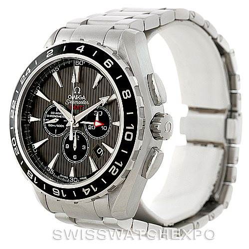 Omega Seamaster Aqua Terra GMT Mens Watch 231.10.44.52.06.001 SwissWatchExpo