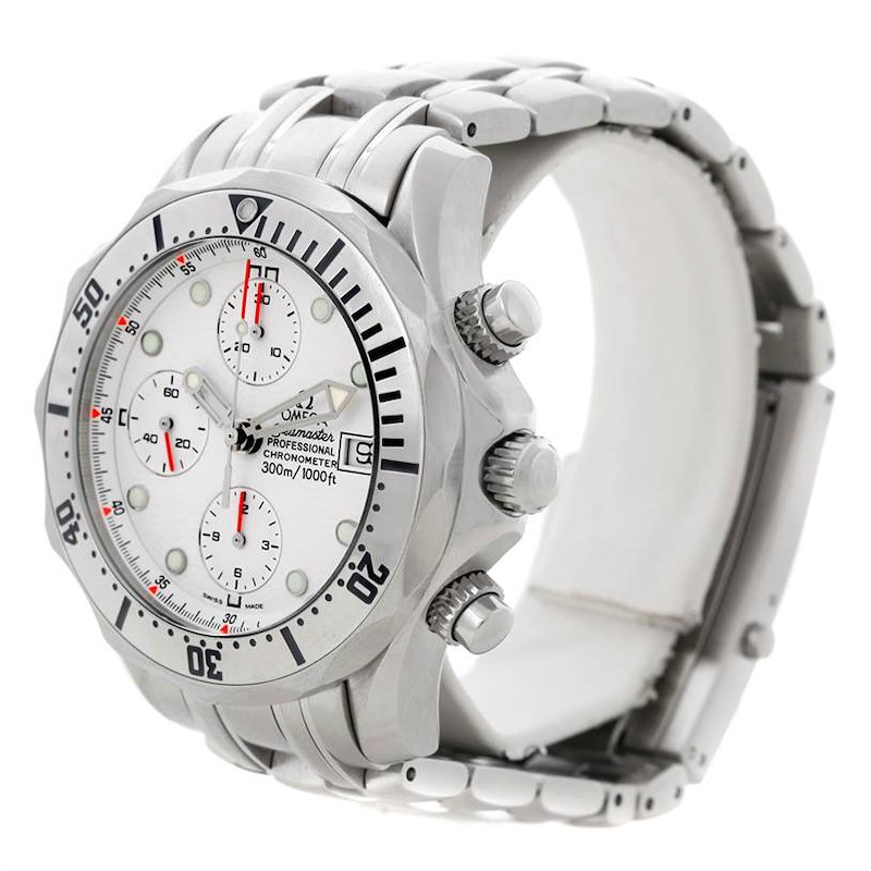 Omega Seamaster Chronograph Automatic Mens Watch 2598.20.00 SwissWatchExpo