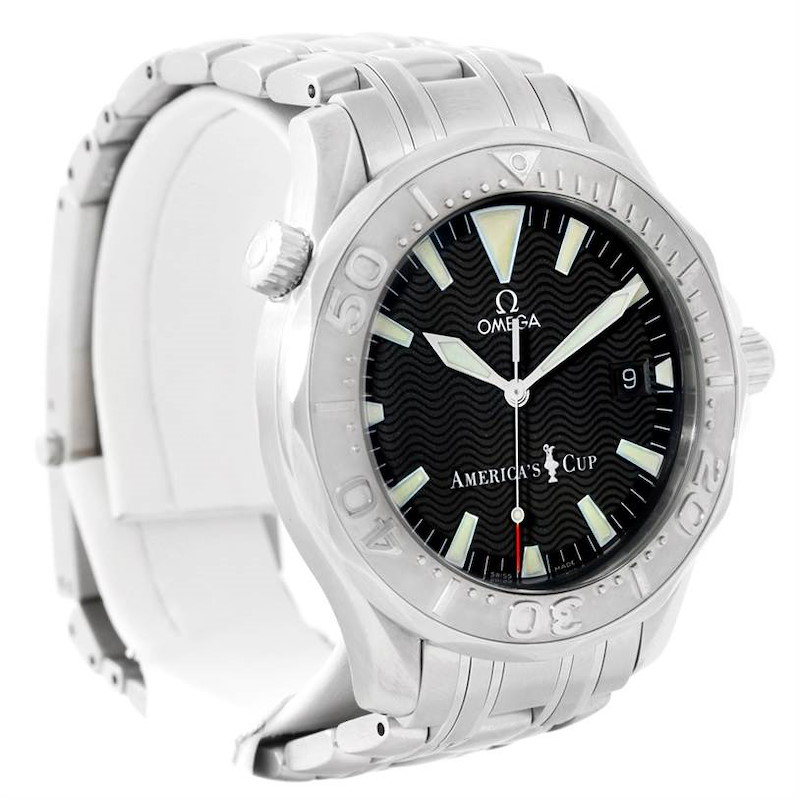 Omega Seamaster America's Cup Limited Edition Watch 2533.50.00 SwissWatchExpo