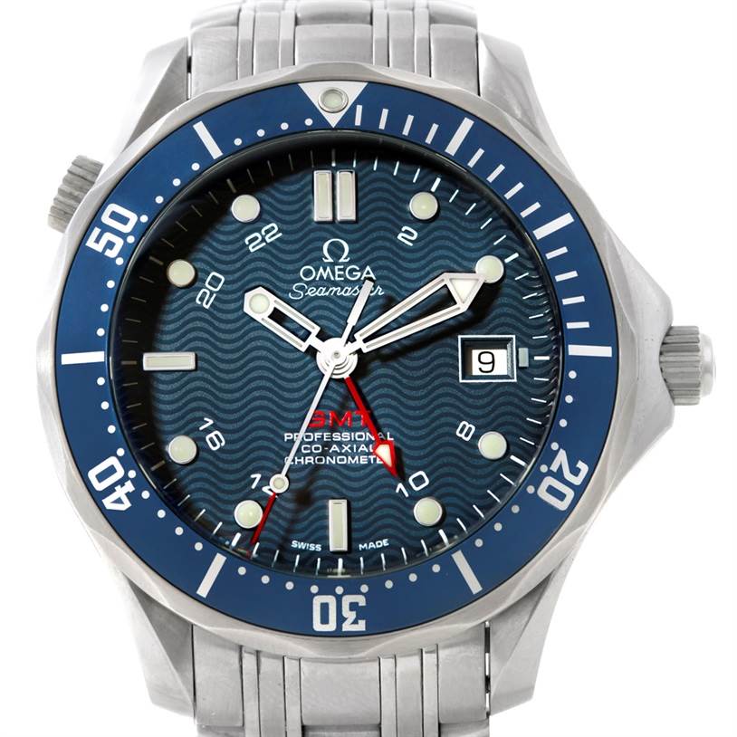 Omega Seamaster James Bond 300M GMT Watch 2535.80.00 | SwissWatchExpo