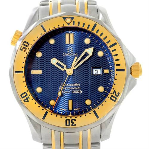 Photo of Omega Seamaster Steel Yellow Gold Quartz Watch 2342.80.00