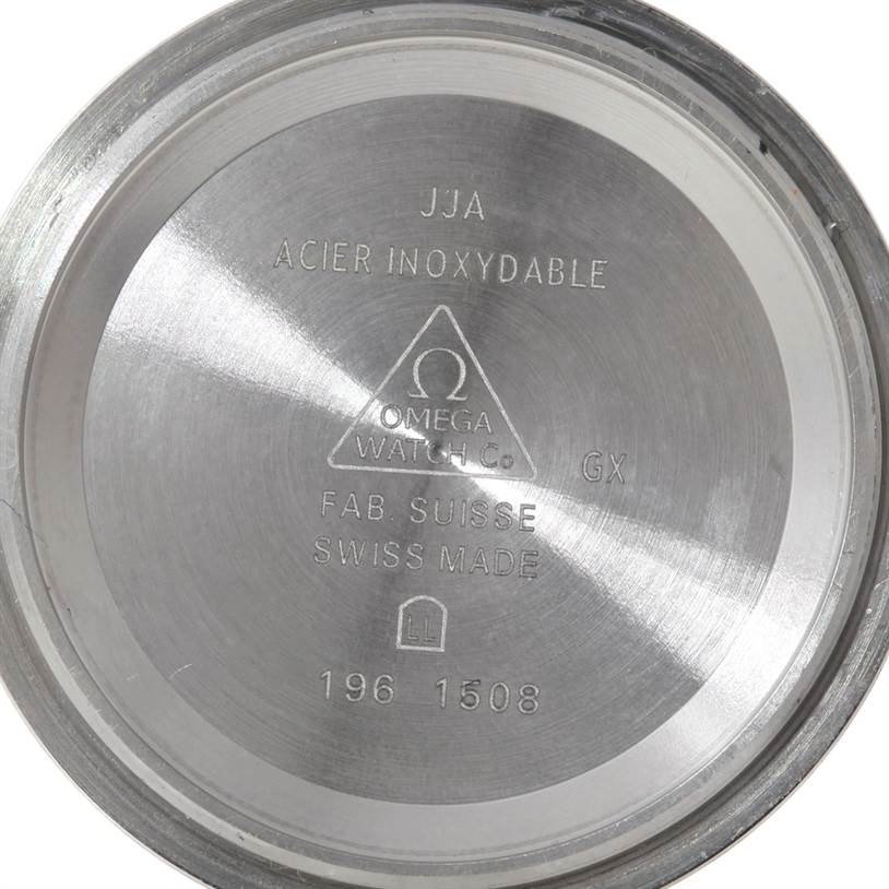 This image shows the interior of the case back of an Omega Seamaster 212.30.36.61.01.001 Men
s Stainless Steel Black Dial 212.30.36.61.01.001 Men
s Stainless Steel Black Dial watch.