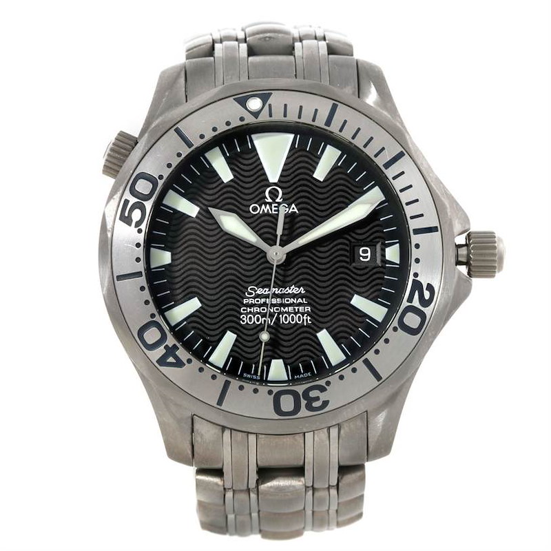 Omega seamaster titanium 300m hotsell