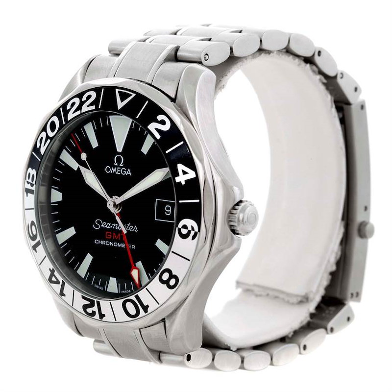 Omega Seamaster GMT 50th Anniversary Autiomatic Mens Watch 2534.50.00 SwissWatchExpo
