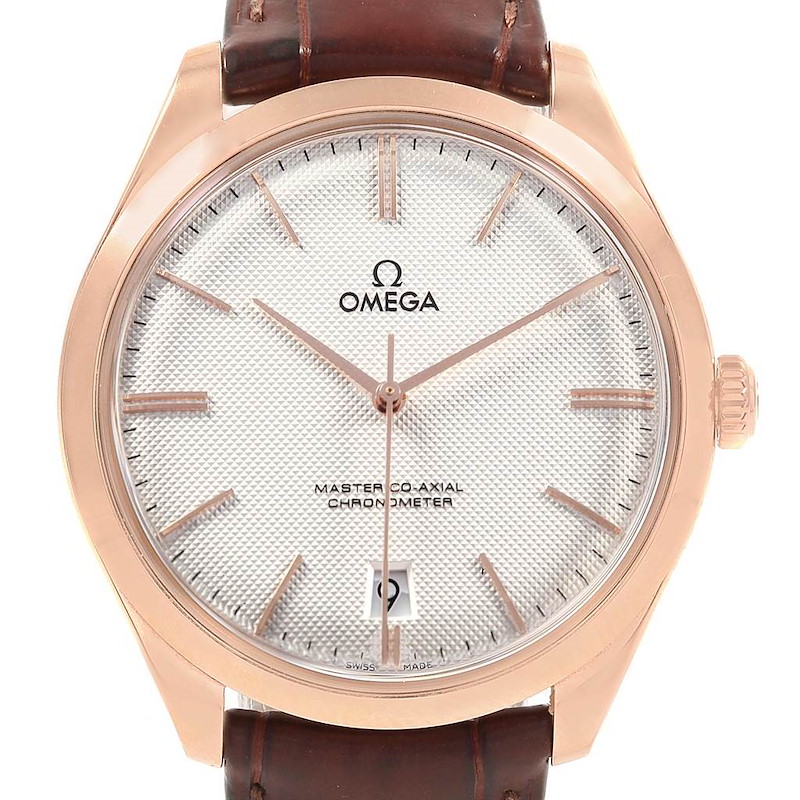 Omega DeVille Tresor Segna Rose Gold Watch 432.53.40.21.02.002 Box Card SwissWatchExpo