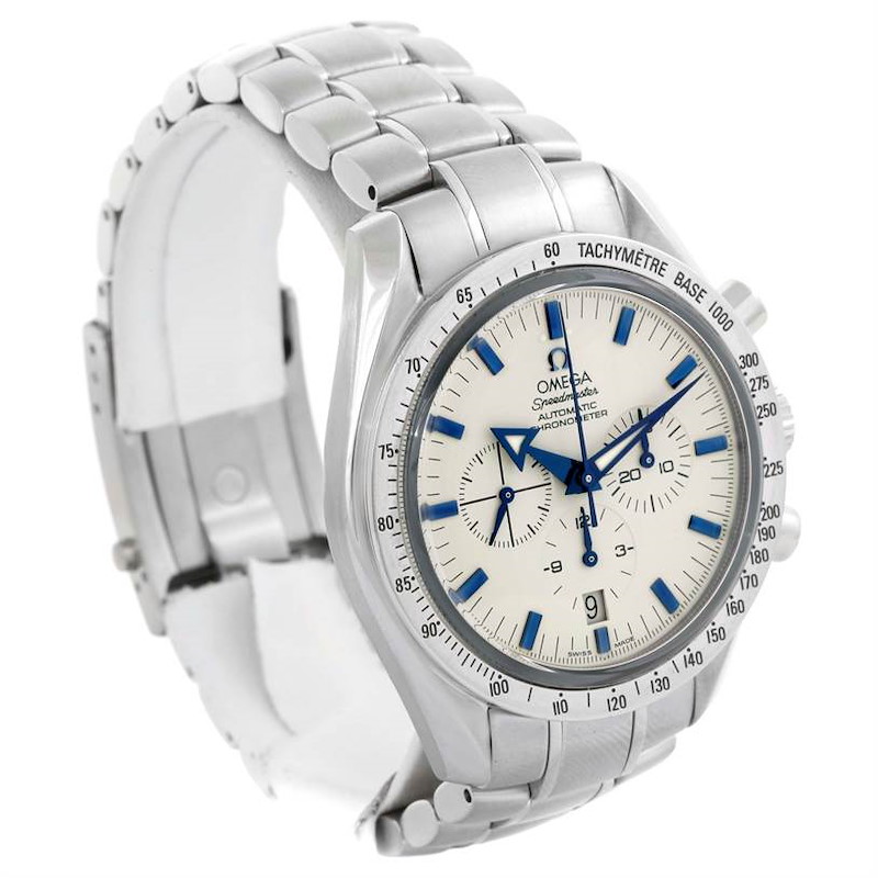 Omega Speedmaster Broad Arrow Chronograph Watch 3551.20.00 SwissWatchExpo