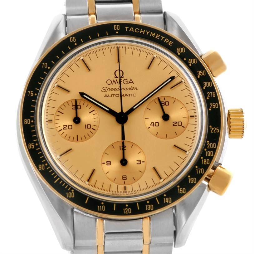 omega speedmaster gold 50th anniversary