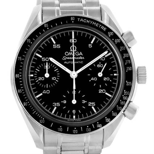 Photo of Omega Speedmaster Reduced Black Dial Automatic Mens Watch 3510.50.00